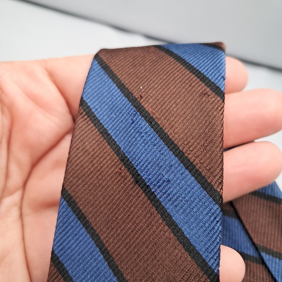 Vintage 50s Set of 2 Necktie Silk Famous Barr USA Mid Century Blanford Rep VTG - Picture 12 of 13